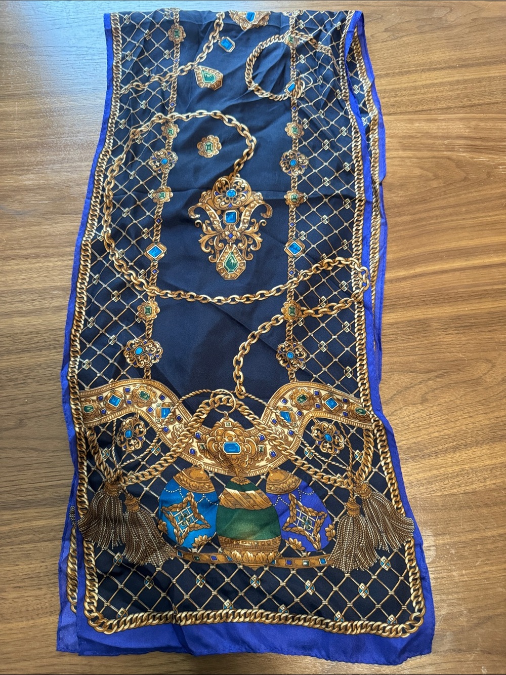 Vintage Adrienne landau silk scarf